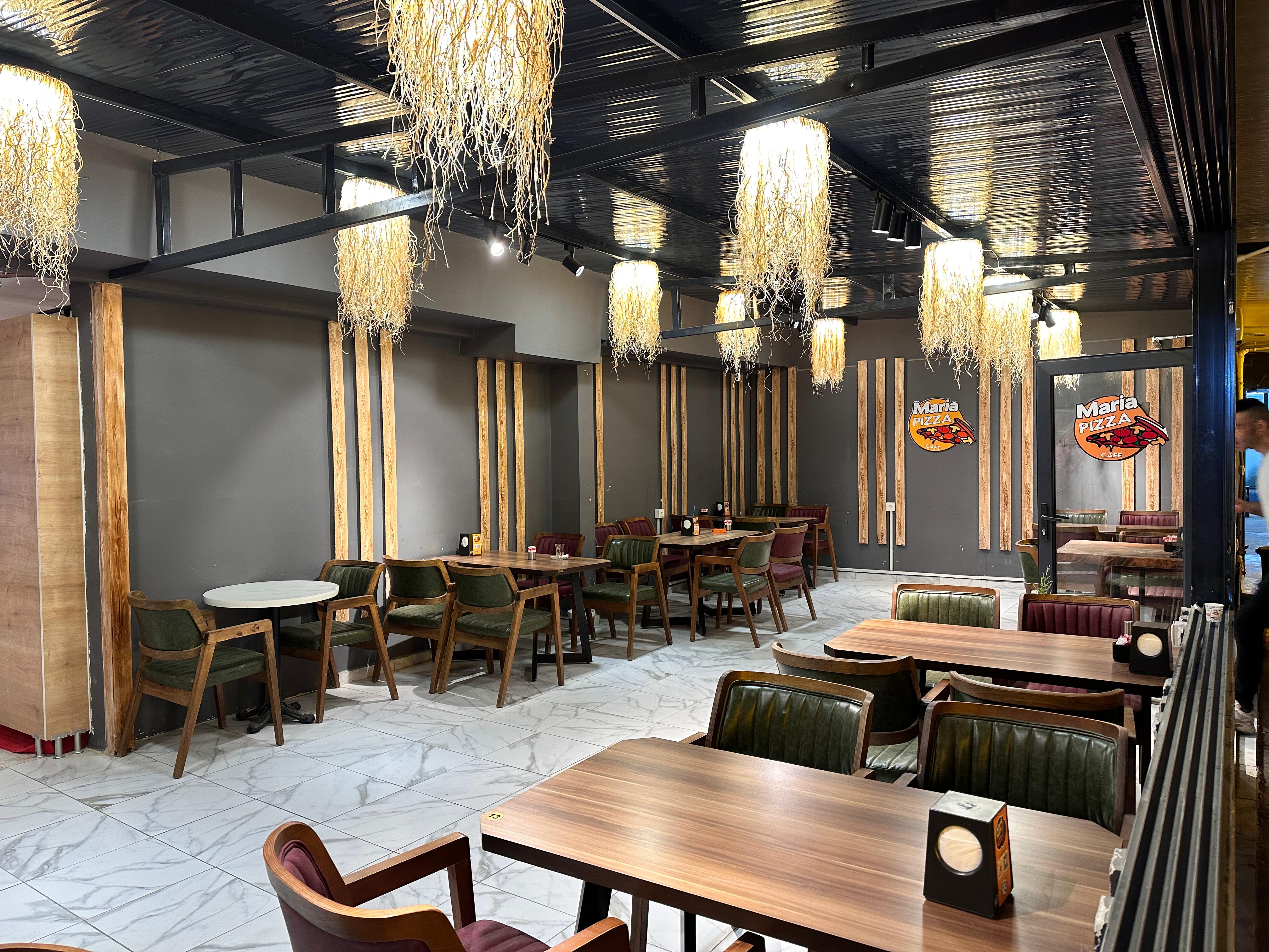 Maria Pizza Uzunçarşı Şubesi - Antakya’nın en lezzetli taş fırın pizzası ve cafe keyfi